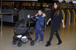 Amsterdam 19 januari 2016
Yolanthe Sneijder Cabau en Jessey Sneijder op schiphol met Xess Xava. Ze vliegen terug naar istanbul