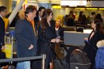 Amsterdam 19 januari 2016
Yolanthe Sneijder Cabau en Jessey Sneijder op schiphol met Xess Xava. Ze vliegen terug naar istanbul