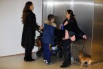 Amsterdam 19 januari 2016
Yolanthe Sneijder Cabau en Jessey Sneijder op schiphol met Xess Xava. Ze vliegen terug naar istanbul