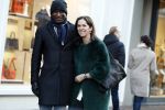 Amsterdam 21 januari 2017
Annemarie v Gaal met haar man  Rhandy MacNack op de pc hooftstraat