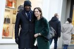 Amsterdam 21 januari 2017
Annemarie v Gaal met haar man  Rhandy MacNack op de pc hooftstraat
