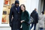 Amsterdam 21 januari 2017
Annemarie v Gaal met haar man  Rhandy MacNack op de pc hooftstraat