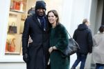 Amsterdam 21 januari 2017
Annemarie v Gaal met haar man  Rhandy MacNack op de pc hooftstraat