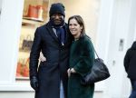 Amsterdam 21 januari 2017
Annemarie v Gaal met haar man  Rhandy MacNack op de pc hooftstraat