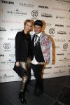 Amsterdam 25 januari 2017 
Amayzine awards in de westerkerk. Fred v Leer met Anouk Smulders