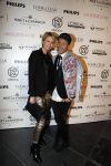 Amsterdam 25 januari 2017 
Amayzine awards in de westerkerk. Fred v Leer met Anouk Smulders