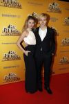 Amsterdam 23 januari 2017  
Premere Ron Goossens low budget stuntman in pathe arena.
Britt Scholte en partner Robin Zomer
