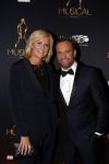 Utrecht 12 januari 2017
Uitreiking musical awards in het beatrixtheater. carlo Boszhard met irene Moors