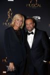 Utrecht 12 januari 2017
Uitreiking musical awards in het beatrixtheater. carlo Boszhard met irene Moors