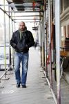 Amsterdam 20 januari 2017 
Cees Geel op de vossiusstraat in Amsterdam.