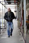 Amsterdam 20 januari 2017 
Cees Geel op de vossiusstraat in Amsterdam.
