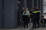 Amsterdam 27 januari 2017
Cees Grimbergen van omroep Max met de politie op de zuidas