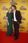Amsterdam 23 januari 2017  
Premere Ron Goossens low budget stuntman in pathe arena. Chris Zegers met zijn vriendin Marije