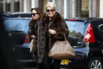 Amsterdam 18 januari 2016
Connie Witteman met een vriendin in amsterdam zuid