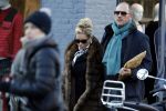 Amsterdam 21 januari 2017  
Connie Witteman met partner Eugene v Dun op de cornelis schuytstraat.