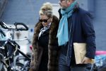 Amsterdam 21 januari 2017  
Connie Witteman met partner Eugene v Dun op de cornelis schuytstraat.