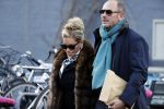 Amsterdam 21 januari 2017  
Connie Witteman met partner Eugene v Dun op de cornelis schuytstraat.