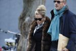 Amsterdam 21 januari 2017  
Connie Witteman met partner Eugene v Dun op de cornelis schuytstraat.