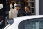 Amsterdam 20 januari 2017
Dave Roelvink met zijn nieuwe vriendin Julia Mekkes nadat ze geluncht hebben bij v Dam op de cornelis Schuytstraat