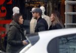 Amsterdam 20 januari 2017
Dave Roelvink met zijn nieuwe vriendin Julia Mekkes nadat ze geluncht hebben bij v Dam op de cornelis Schuytstraat