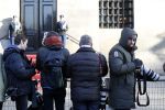 Amsterdam 17 januari 2017
Nieuwjaarsreceptie Koning Willem Alexander en Koningin Maxima in het paleis op de dam. edwin Smulders met muts op in de kou