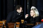 Amsterdam 21 januari 2017  
Eva Jinek met vriend Dexter van der Voorn op de beethovenstraat.