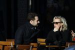 Amsterdam 21 januari 2017  
Eva Jinek met vriend Dexter van der Voorn op de beethovenstraat.