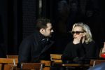 Amsterdam 21 januari 2017  
Eva Jinek met vriend Dexter van der Voorn op de beethovenstraat.