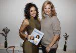 Amsterdam 12 januari 2017
Boekpresentatie Fajah Lourens  my killerbody 2. fajah met Lieke v Lexmond (zwanger)