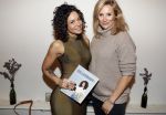 Amsterdam 12 januari 2017
Boekpresentatie Fajah Lourens  my killerbody 2. fajah met Lieke v Lexmond (zwanger)