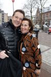 Amsterdam 29 januari 2017 
Surprise party Harry Mens vanwege zijn 70e verjaardag. Het werd gevierd op het leidse plein. Gerard Joling