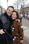 Amsterdam 29 januari 2017 
Surprise party Harry Mens vanwege zijn 70e verjaardag. Het werd gevierd op het leidse plein. Gerard Joling
