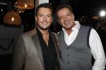 Aalsmeer 30 januari 2017
Nieuwjaarsreceptie Henk Geels in studio 's Aalsmeer. gerard joling met Tino Martin