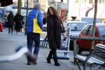 Amsterdam 19 januari 2017  
Glennis Grace op de cornelis schuytstraat met Jack Spijkerman