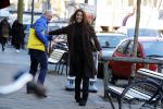 Amsterdam 19 januari 2017  
Glennis Grace op de cornelis schuytstraat met Jack Spijkerman