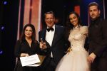 Utrecht 12 januari 2017
Uitreiking musical awards in het beatrixtheater. Gloria Estefan met Albert Verlinde Romy Monteiro en Dave Mantel