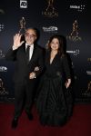 Utrecht 12 januari 2017
Uitreiking musical awards in het beatrixtheater. Gloria Estefan met man Emilio en