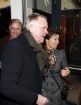 Amsterdam 29 januari 2017 
Surprise party Harry Mens vanwege zijn 70e verjaardag. Het werd gevierd op het leidse plein. Harry met ex vrouw Suze Mens