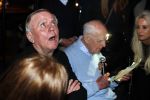 Amsterdam 29 januari 2017 
Surprise party Harry Mens vanwege zijn 70e verjaardag. Het werd gevierd op het leidse plein. Harry met zijn oudste vriend