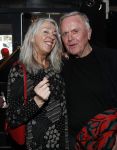 Amsterdam 29 januari 2017 
Surprise party Harry Mens vanwege zijn 70e verjaardag. Het werd gevierd op het leidse plein. Harry met zijn nieuwe oude vriendin Juul
