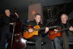 Amsterdam 29 januari 2017 
Surprise party Harry Mens vanwege zijn 70e verjaardag. Het werd gevierd op het leidse plein. Rosenberg Trio