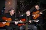 Amsterdam 29 januari 2017 
Surprise party Harry Mens vanwege zijn 70e verjaardag. Het werd gevierd op het leidse plein. Rosenberg Trio