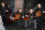 Amsterdam 29 januari 2017 
Surprise party Harry Mens vanwege zijn 70e verjaardag. Het werd gevierd op het leidse plein. Rosenberg Trio