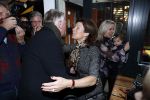 Amsterdam 29 januari 2017 
Surprise party Harry Mens vanwege zijn 70e verjaardag. Het werd gevierd op het leidse plein. Harry met ex vrouw Suze Mens