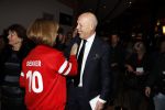 Hoorn 16 januari 2017
Premiere van FIFA Blatter, de val van de voetbalkeizer, in Schouwburg Het Park in Hoorn. Jan Smit met vrouw