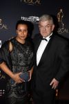 Utrecht 12 januari 2017
Uitreiking musical awards in het beatrixtheater.
Burgemeester van Utrecht Jan v Zanen met vriendin