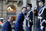 Amsterdam 17 januari 2017
Nieuwjaarsreceptie Koning Willem Alexander en Koningin Maxima in het paleis op de dam. Jeroen Dijsselbloem