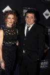 Amsterdam 19 januari 2017.
Premiere Brussel in de beurs van Berlage. Leon de Winter met zijn vrouw Jessica Durlacher