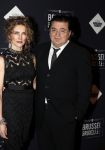 Amsterdam 19 januari 2017.
Premiere Brussel in de beurs van Berlage. Leon de Winter met zijn vrouw Jessica Durlacher