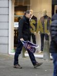 Amsterdam 30 januari 2017 
Johan Neijenhuis op weg naar de Albert heijn